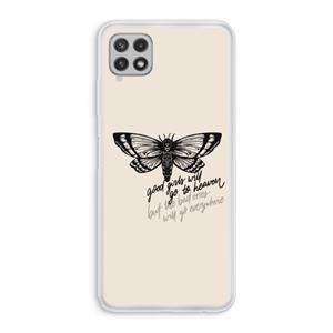 CaseCompany Good or bad: Samsung Galaxy A22 4G Transparant Hoesje