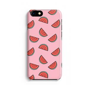 CaseCompany Watermeloen: Volledig geprint iPhone SE 2020 Hoesje