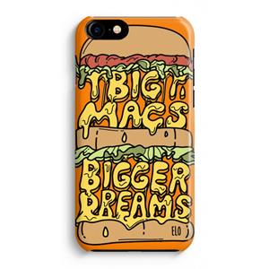 CaseCompany Big Macs Bigger Dreams: iPhone 8 Volledig Geprint Hoesje