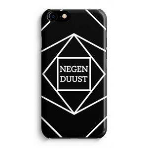 CaseCompany Negenduust geometrisch: iPhone 8 Volledig Geprint Hoesje