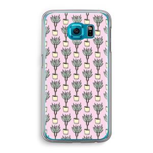 CaseCompany Boompje: Samsung Galaxy S6 Transparant Hoesje