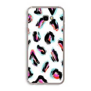 CaseCompany Cheetah color: Samsung Galaxy J4 Plus Transparant Hoesje