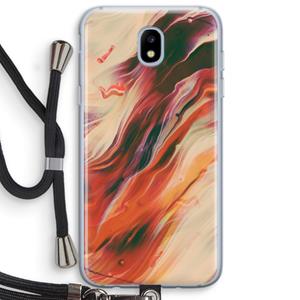 CaseCompany Forgotten Lands: Samsung Galaxy J5 (2017) Transparant Hoesje met koord