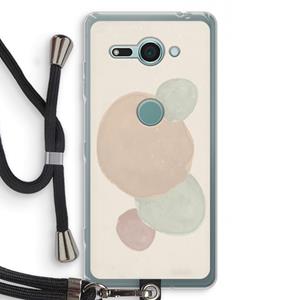 CaseCompany Geo #9: Sony Xperia XZ2 Compact Transparant Hoesje met koord