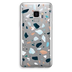 CaseCompany Terrazzo N°13: Samsung Galaxy S9 Transparant Hoesje