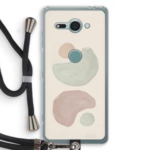 CaseCompany Geo #10: Sony Xperia XZ2 Compact Transparant Hoesje met koord