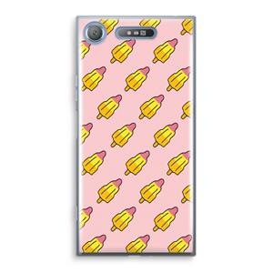 CaseCompany Waterijsjes: Sony Xperia XZ1 Transparant Hoesje