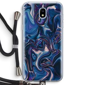 CaseCompany Mirrored Mirage: Samsung Galaxy J5 (2017) Transparant Hoesje met koord