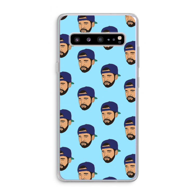 CaseCompany Drake Away: Samsung Galaxy S10 5G Transparant Hoesje