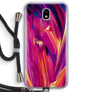 CaseCompany Phoenix: Samsung Galaxy J5 (2017) Transparant Hoesje met koord