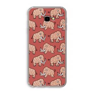 CaseCompany Mammoet: Samsung Galaxy J4 Plus Transparant Hoesje