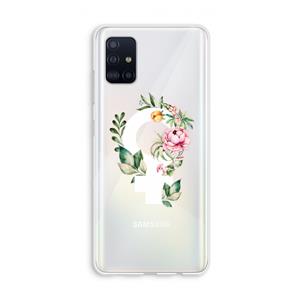 CaseCompany Venus: Galaxy A51 4G Transparant Hoesje
