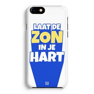 CaseCompany Laat de zon in je hart: iPhone 8 Volledig Geprint Hoesje