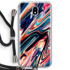 CaseCompany Quantum Being: Samsung Galaxy J5 (2017) Transparant Hoesje met koord