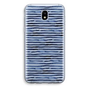 CaseCompany Verrassende lijnen: Samsung Galaxy J5 (2017) Transparant Hoesje