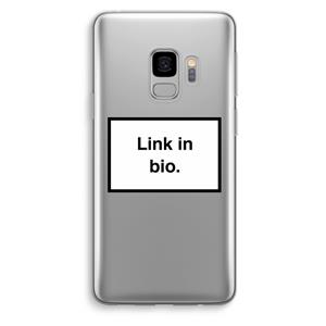 CaseCompany Link in bio: Samsung Galaxy S9 Transparant Hoesje