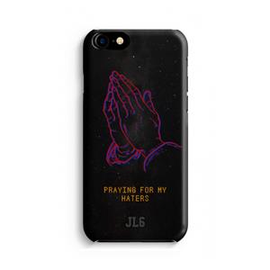 CaseCompany Praying For My Haters: Volledig geprint iPhone SE 2020 Hoesje