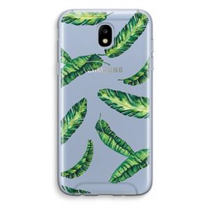 CaseCompany Lange bladeren: Samsung Galaxy J5 (2017) Transparant Hoesje