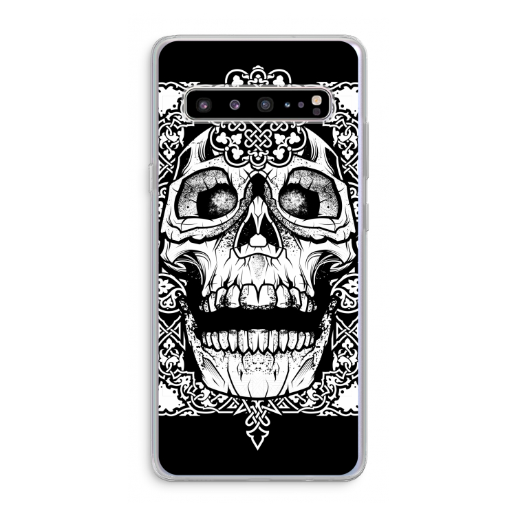 CaseCompany Seek & Destroy: Samsung Galaxy S10 5G Transparant Hoesje