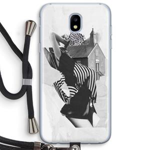 CaseCompany House: Samsung Galaxy J5 (2017) Transparant Hoesje met koord