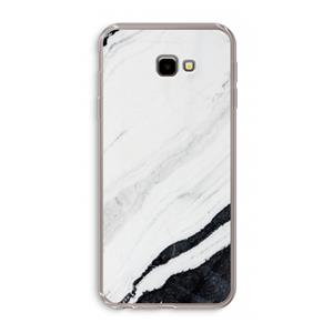 CaseCompany Elegante marmer: Samsung Galaxy J4 Plus Transparant Hoesje