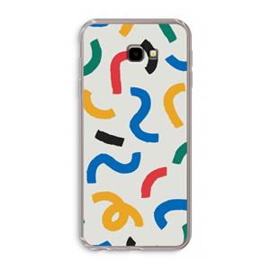 CaseCompany Illustratieve pop 2: Samsung Galaxy J4 Plus Transparant Hoesje