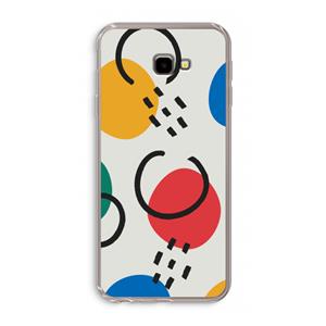 CaseCompany Illustratieve pop 3: Samsung Galaxy J4 Plus Transparant Hoesje