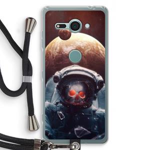 CaseCompany Voyager: Sony Xperia XZ2 Compact Transparant Hoesje met koord