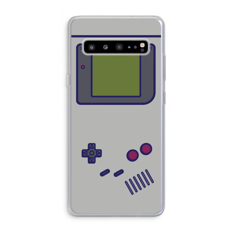 CaseCompany Game On: Samsung Galaxy S10 5G Transparant Hoesje