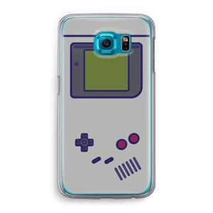 CaseCompany Game On: Samsung Galaxy S6 Transparant Hoesje