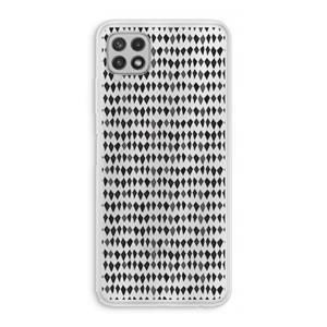 CaseCompany Crazy shapes: Samsung Galaxy A22 4G Transparant Hoesje
