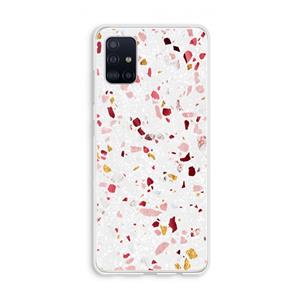 CaseCompany Terrazzo N°9: Galaxy A51 4G Transparant Hoesje