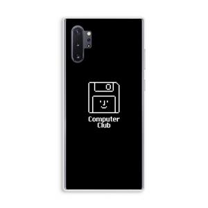 CaseCompany Hello: Samsung Galaxy Note 10 Plus Transparant Hoesje
