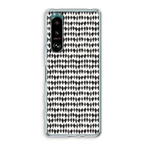 CaseCompany Crazy shapes: Sony Xperia 5 III Transparant Hoesje