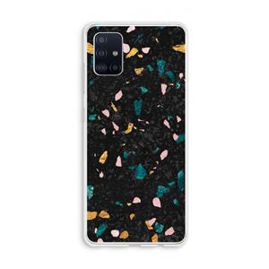 CaseCompany Terrazzo N°10: Galaxy A51 4G Transparant Hoesje