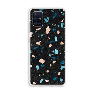 CaseCompany Terrazzo N°11: Galaxy A51 4G Transparant Hoesje