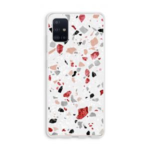 CaseCompany Terrazzo N°12: Galaxy A51 4G Transparant Hoesje