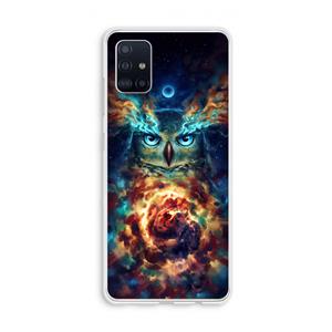 CaseCompany Aurowla: Galaxy A51 4G Transparant Hoesje