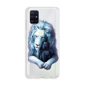 CaseCompany Child Of Light: Galaxy A51 4G Transparant Hoesje