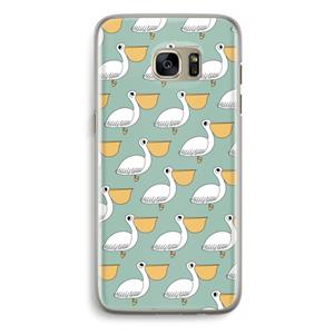 CaseCompany Pelican: Samsung Galaxy S7 Edge Transparant Hoesje