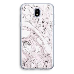 CaseCompany Mengelmoes: Samsung Galaxy J5 (2017) Transparant Hoesje