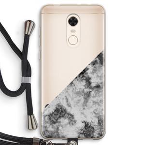 CaseCompany Onweer: Xiaomi Redmi 5 Transparant Hoesje met koord