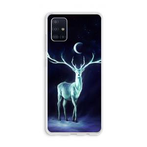 CaseCompany Nightbringer: Galaxy A51 4G Transparant Hoesje