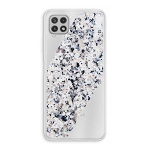 CaseCompany Gespikkelde marmer: Samsung Galaxy A22 4G Transparant Hoesje