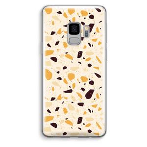 CaseCompany Terrazzo N°13: Samsung Galaxy S9 Transparant Hoesje