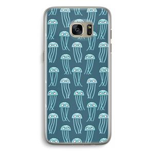CaseCompany Kwallie: Samsung Galaxy S7 Edge Transparant Hoesje
