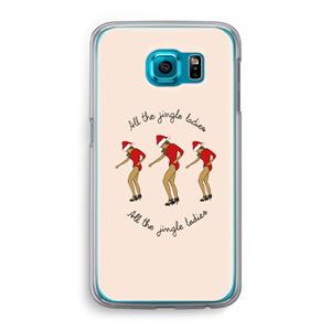 CaseCompany Jingle Ladies: Samsung Galaxy S6 Transparant Hoesje