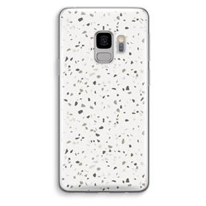 CaseCompany Terrazzo N°14: Samsung Galaxy S9 Transparant Hoesje
