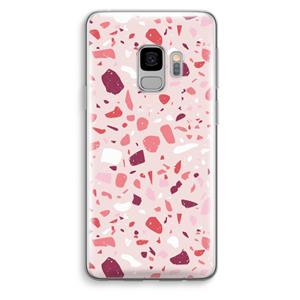 CaseCompany Terrazzo N°15: Samsung Galaxy S9 Transparant Hoesje