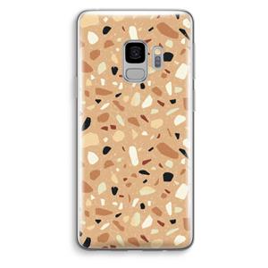 CaseCompany Terrazzo N°17: Samsung Galaxy S9 Transparant Hoesje